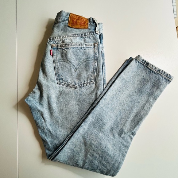 Levi’s 501 straight leg size denim Jeans size 25 - Picture 6 of 6